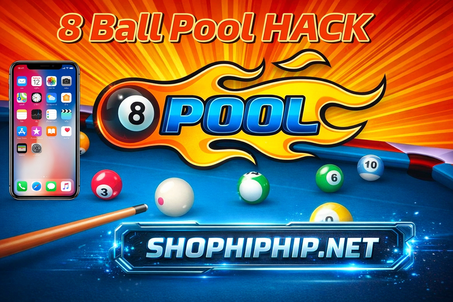 Hack 8 Ball Pool ( IOS )